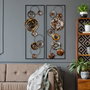 Wallity Textured - 6 Multicolor